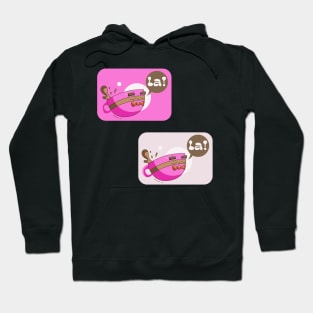 The Pink Palace - Coffee Lovers - La! Ritchie Mug Hoodie